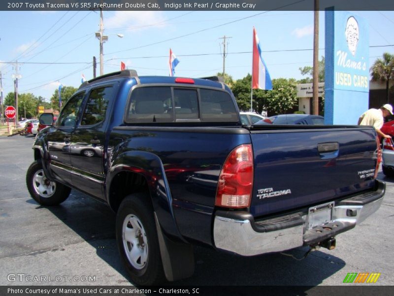Indigo Ink Pearl / Graphite Gray 2007 Toyota Tacoma V6 SR5 PreRunner Double Cab