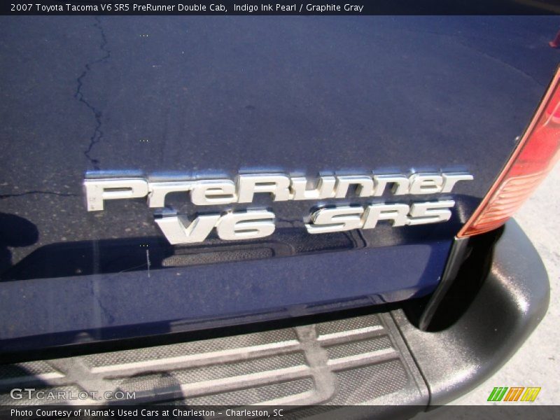 Indigo Ink Pearl / Graphite Gray 2007 Toyota Tacoma V6 SR5 PreRunner Double Cab