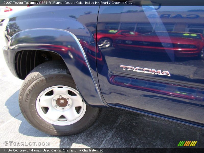 Indigo Ink Pearl / Graphite Gray 2007 Toyota Tacoma V6 SR5 PreRunner Double Cab