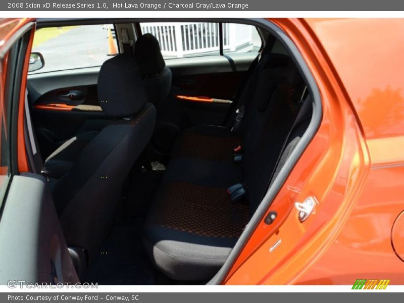 Hot Lava Orange / Charcoal Gray/Lava Orange 2008 Scion xD Release Series 1.0
