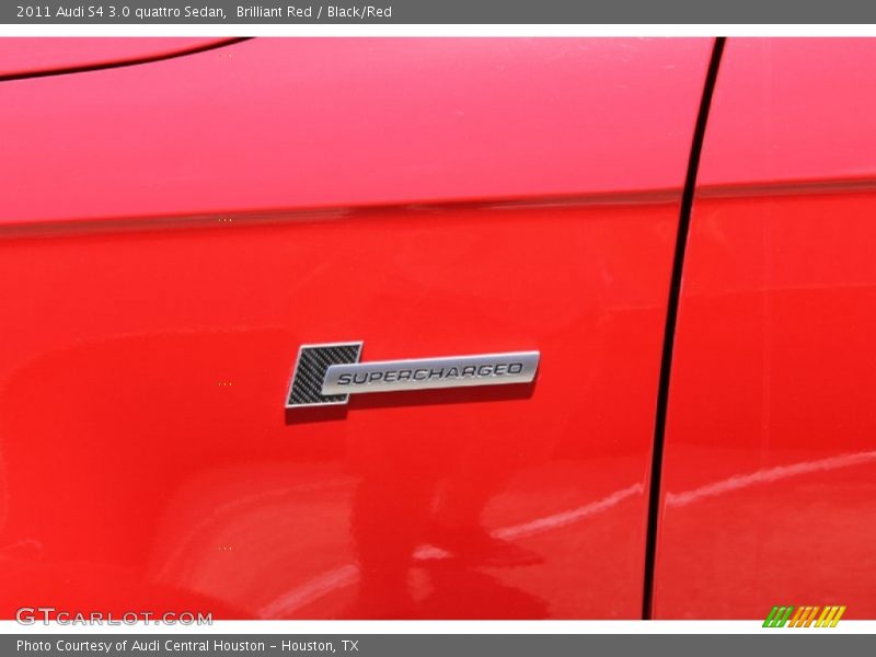 Brilliant Red / Black/Red 2011 Audi S4 3.0 quattro Sedan