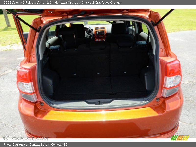 Hot Lava Orange / Charcoal Gray/Lava Orange 2008 Scion xD Release Series 1.0