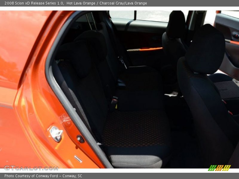 Hot Lava Orange / Charcoal Gray/Lava Orange 2008 Scion xD Release Series 1.0