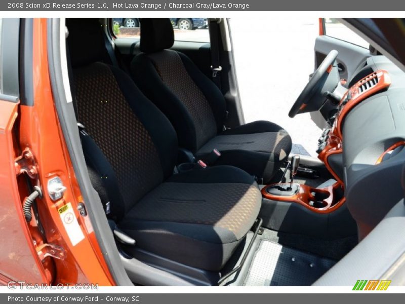 Hot Lava Orange / Charcoal Gray/Lava Orange 2008 Scion xD Release Series 1.0