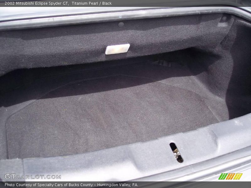 Titanium Pearl / Black 2002 Mitsubishi Eclipse Spyder GT