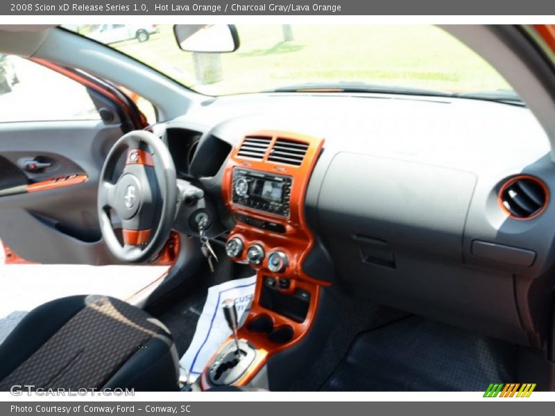 Hot Lava Orange / Charcoal Gray/Lava Orange 2008 Scion xD Release Series 1.0