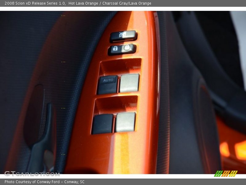Hot Lava Orange / Charcoal Gray/Lava Orange 2008 Scion xD Release Series 1.0