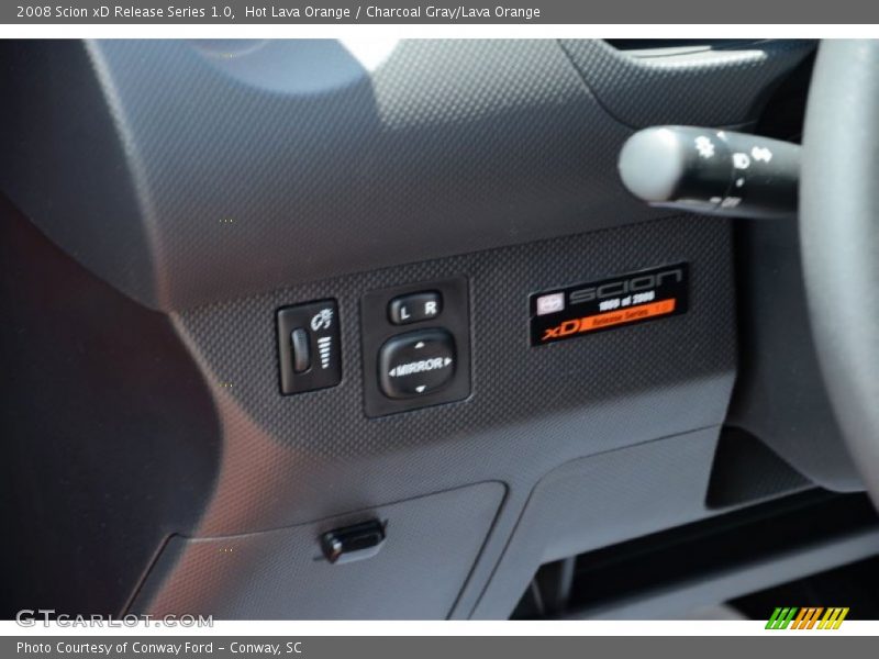 Hot Lava Orange / Charcoal Gray/Lava Orange 2008 Scion xD Release Series 1.0