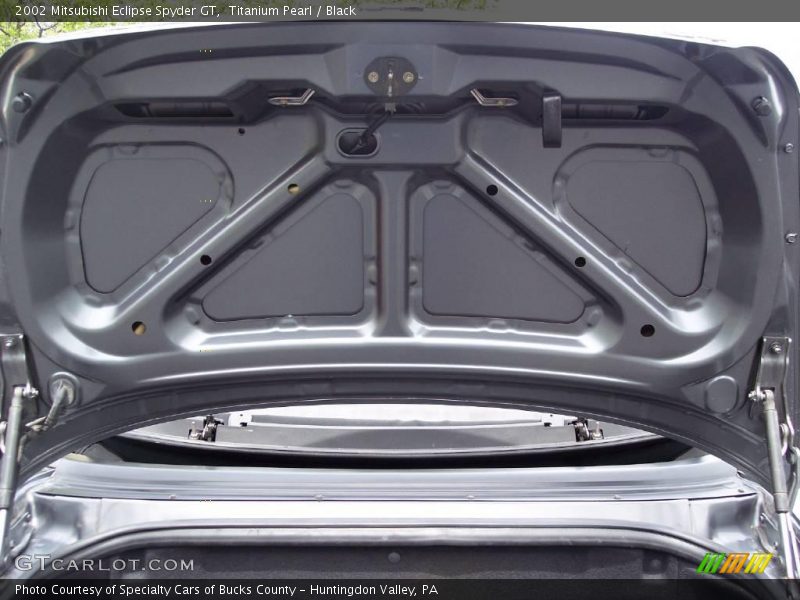 Titanium Pearl / Black 2002 Mitsubishi Eclipse Spyder GT
