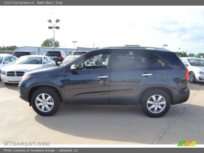 Baltic Blue / Gray 2013 Kia Sorento LX