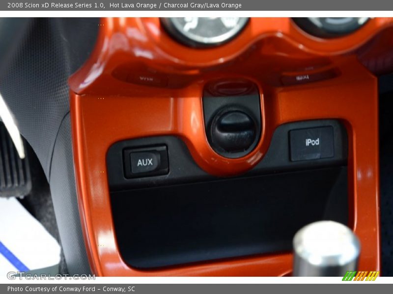 Hot Lava Orange / Charcoal Gray/Lava Orange 2008 Scion xD Release Series 1.0