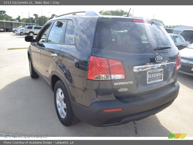 Baltic Blue / Gray 2013 Kia Sorento LX