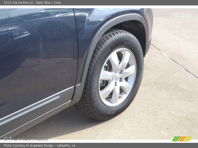 Baltic Blue / Gray 2013 Kia Sorento LX