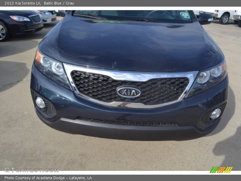 Baltic Blue / Gray 2013 Kia Sorento LX