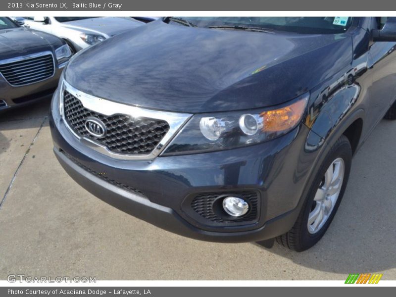 Baltic Blue / Gray 2013 Kia Sorento LX