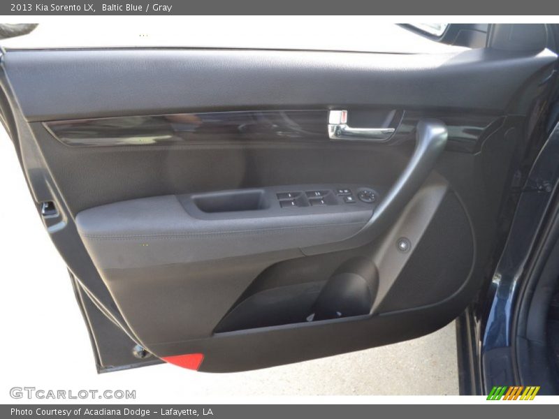 Baltic Blue / Gray 2013 Kia Sorento LX