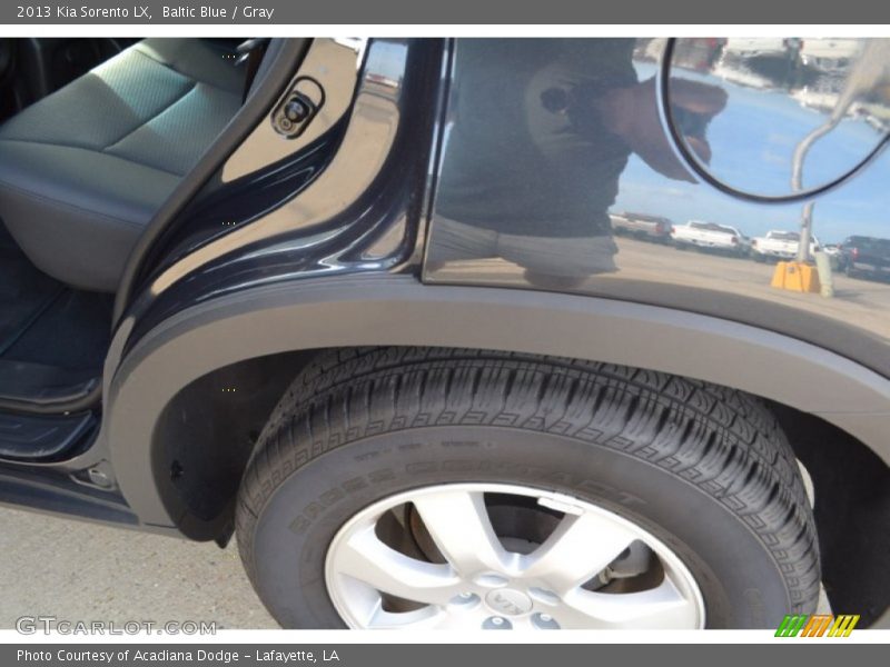 Baltic Blue / Gray 2013 Kia Sorento LX
