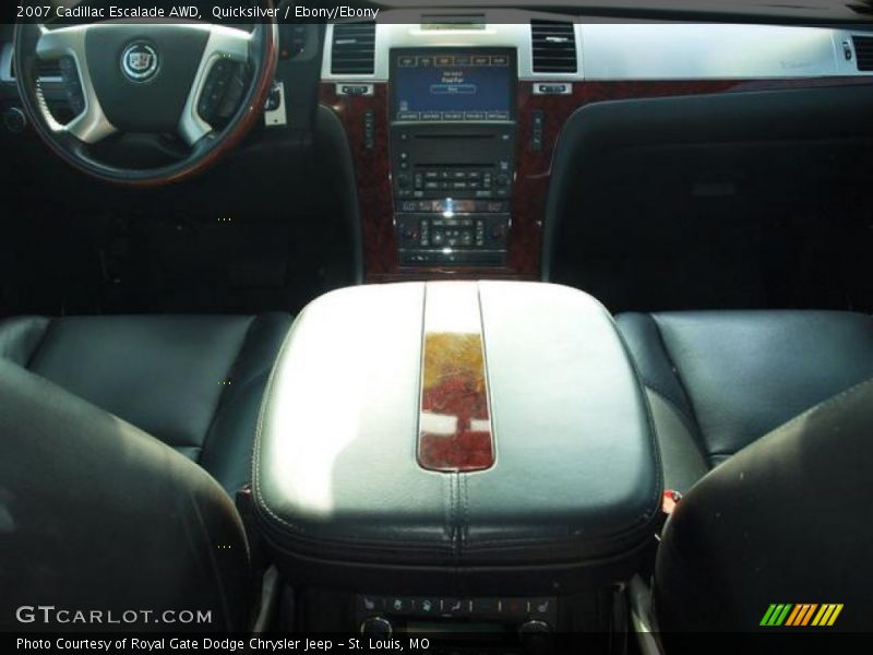 Quicksilver / Ebony/Ebony 2007 Cadillac Escalade AWD