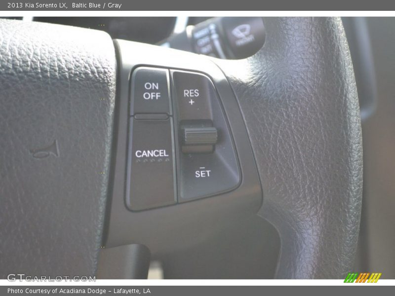 Baltic Blue / Gray 2013 Kia Sorento LX