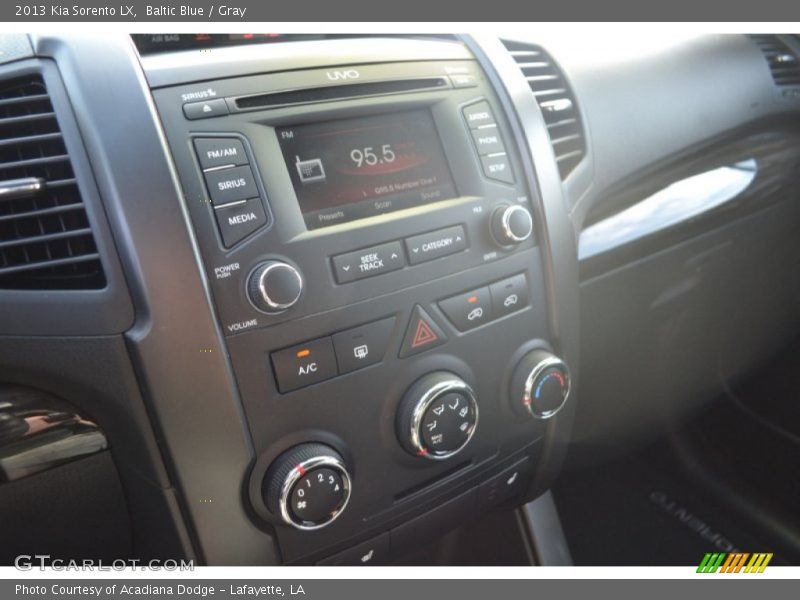 Baltic Blue / Gray 2013 Kia Sorento LX