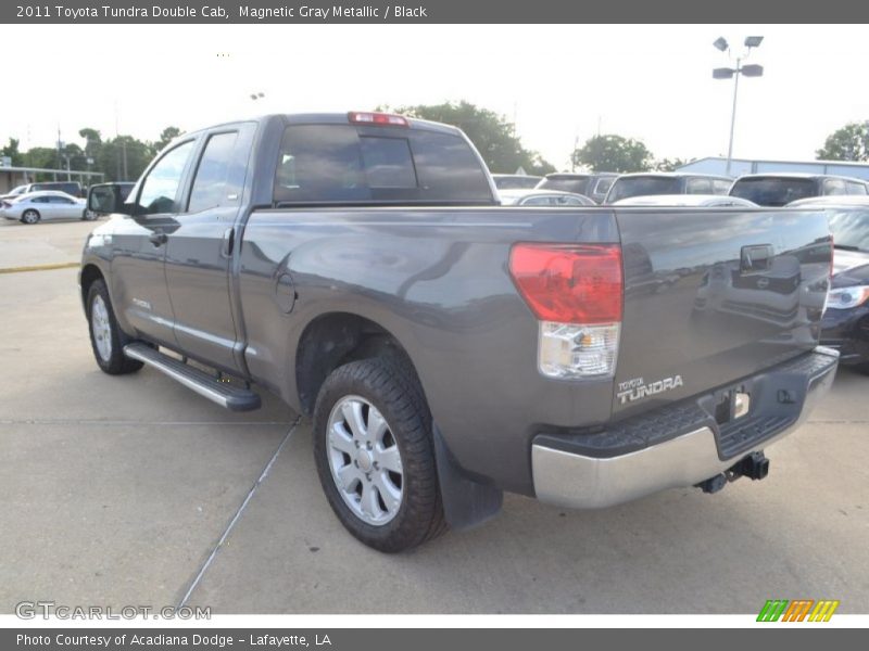 Magnetic Gray Metallic / Black 2011 Toyota Tundra Double Cab