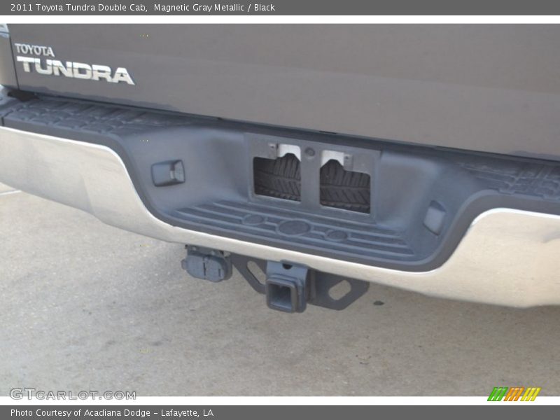 Magnetic Gray Metallic / Black 2011 Toyota Tundra Double Cab