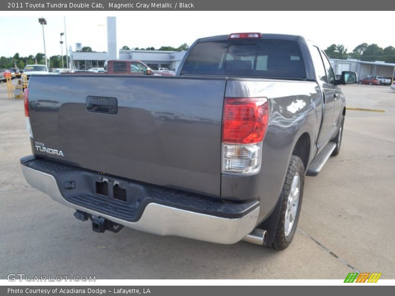 Magnetic Gray Metallic / Black 2011 Toyota Tundra Double Cab