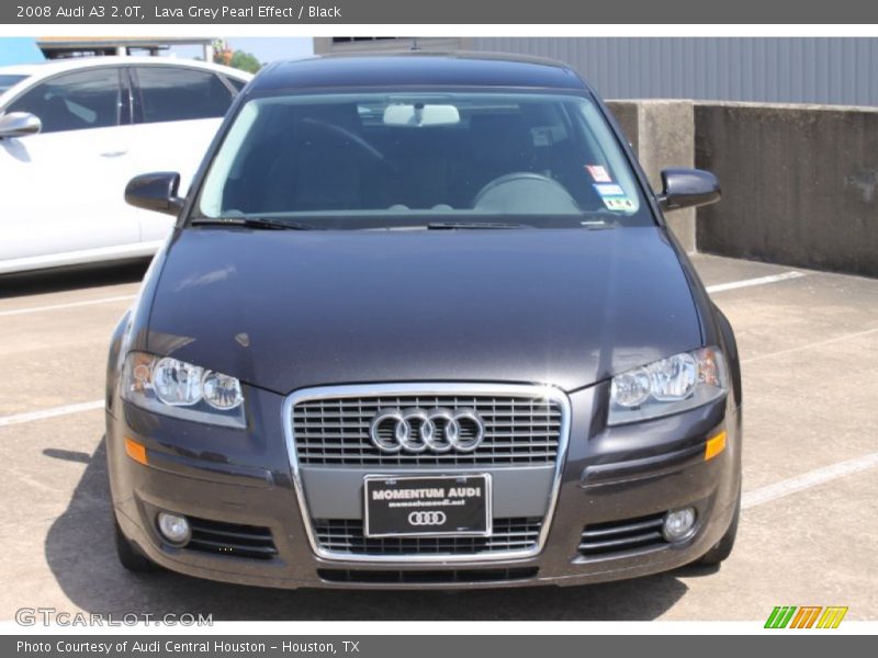 Lava Grey Pearl Effect / Black 2008 Audi A3 2.0T