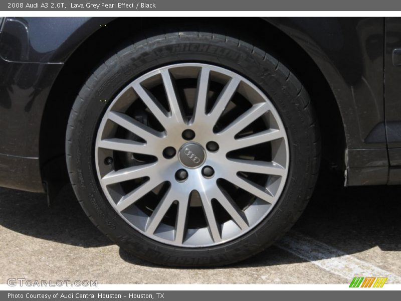 Lava Grey Pearl Effect / Black 2008 Audi A3 2.0T