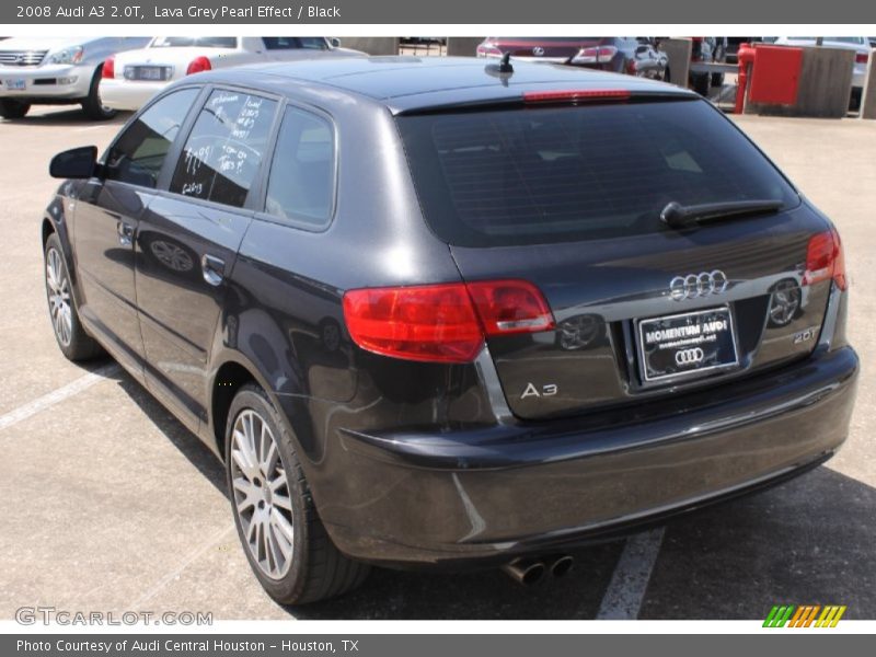 Lava Grey Pearl Effect / Black 2008 Audi A3 2.0T
