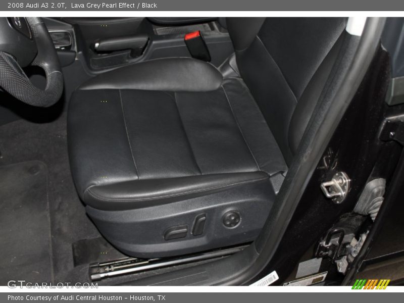 Lava Grey Pearl Effect / Black 2008 Audi A3 2.0T