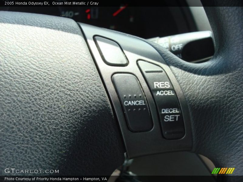 Controls of 2005 Odyssey EX