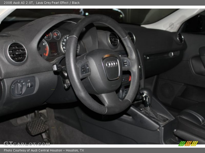 Lava Grey Pearl Effect / Black 2008 Audi A3 2.0T