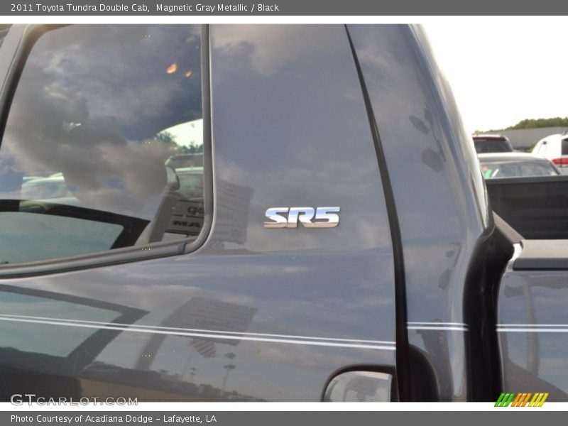 Magnetic Gray Metallic / Black 2011 Toyota Tundra Double Cab