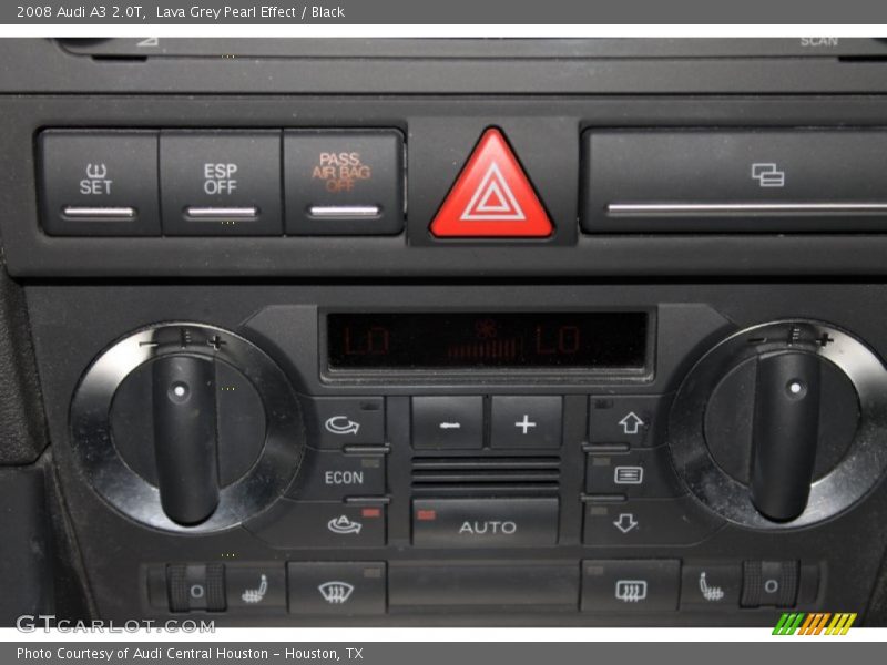 Lava Grey Pearl Effect / Black 2008 Audi A3 2.0T