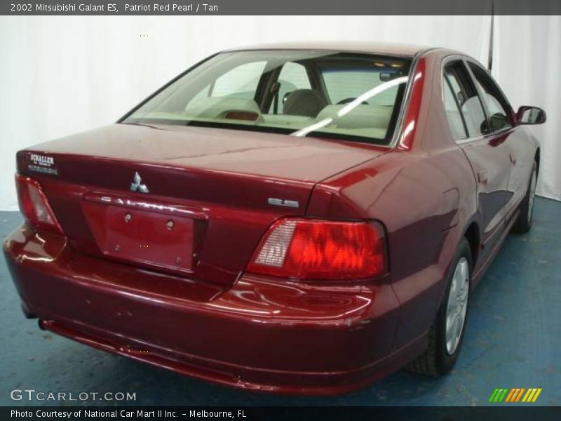 Patriot Red Pearl / Tan 2002 Mitsubishi Galant ES