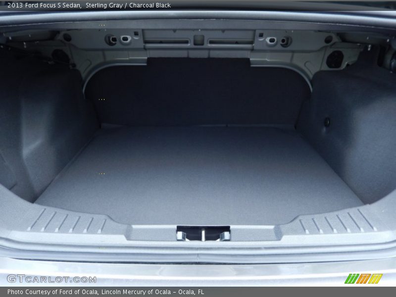 Sterling Gray / Charcoal Black 2013 Ford Focus S Sedan