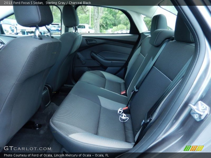 Sterling Gray / Charcoal Black 2013 Ford Focus S Sedan