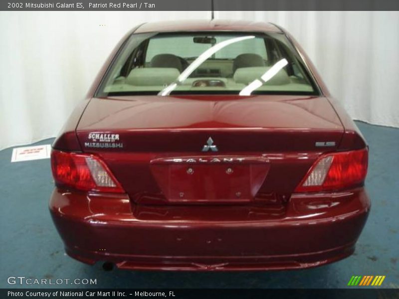Patriot Red Pearl / Tan 2002 Mitsubishi Galant ES