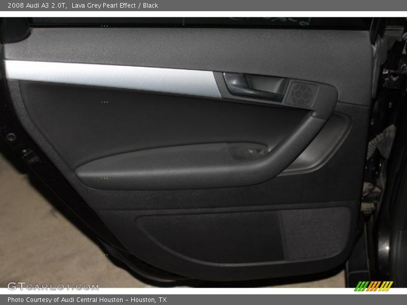 Lava Grey Pearl Effect / Black 2008 Audi A3 2.0T