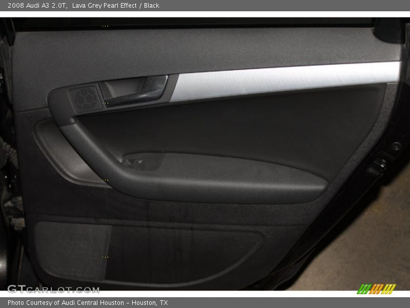 Lava Grey Pearl Effect / Black 2008 Audi A3 2.0T
