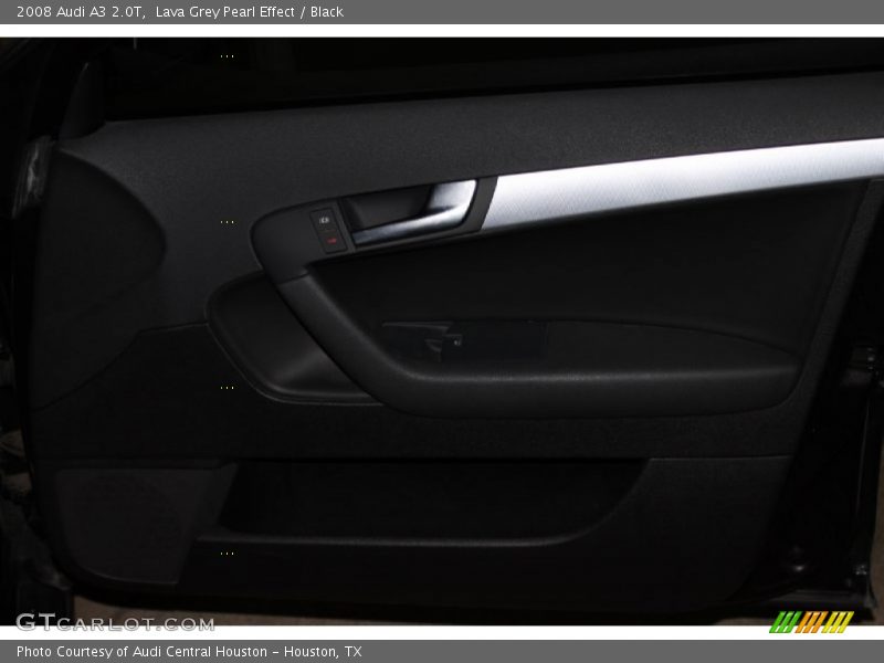 Lava Grey Pearl Effect / Black 2008 Audi A3 2.0T