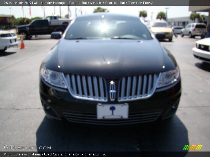 Tuxedo Black Metallic / Charcoal Black/Fine Line Ebony 2010 Lincoln MKS FWD Ultimate Package