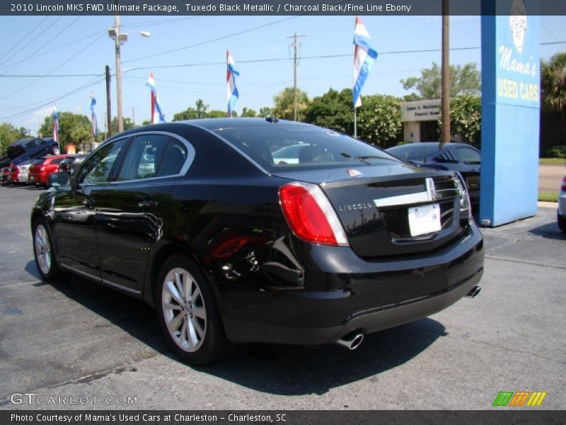 Tuxedo Black Metallic / Charcoal Black/Fine Line Ebony 2010 Lincoln MKS FWD Ultimate Package