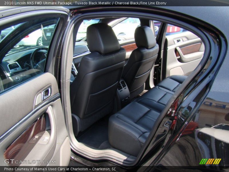 Tuxedo Black Metallic / Charcoal Black/Fine Line Ebony 2010 Lincoln MKS FWD Ultimate Package