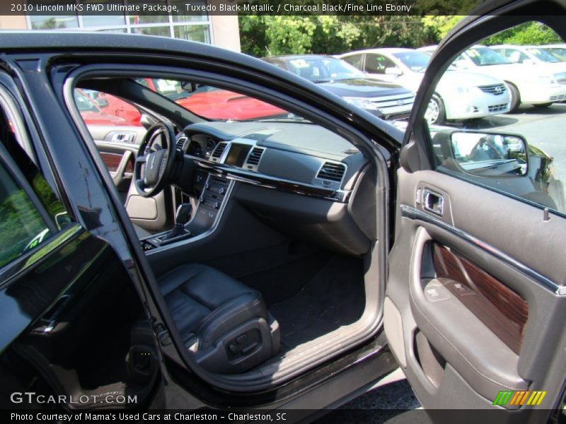 Tuxedo Black Metallic / Charcoal Black/Fine Line Ebony 2010 Lincoln MKS FWD Ultimate Package