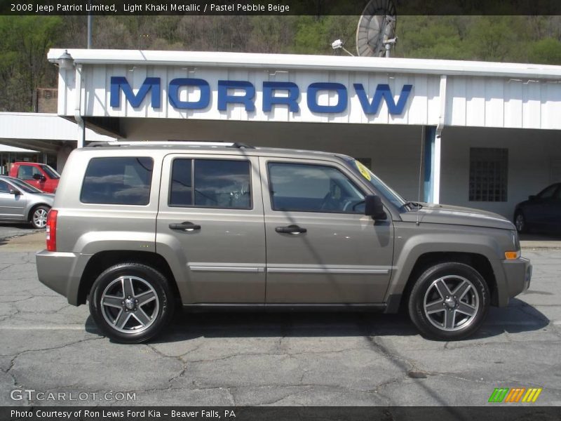 Light Khaki Metallic / Pastel Pebble Beige 2008 Jeep Patriot Limited