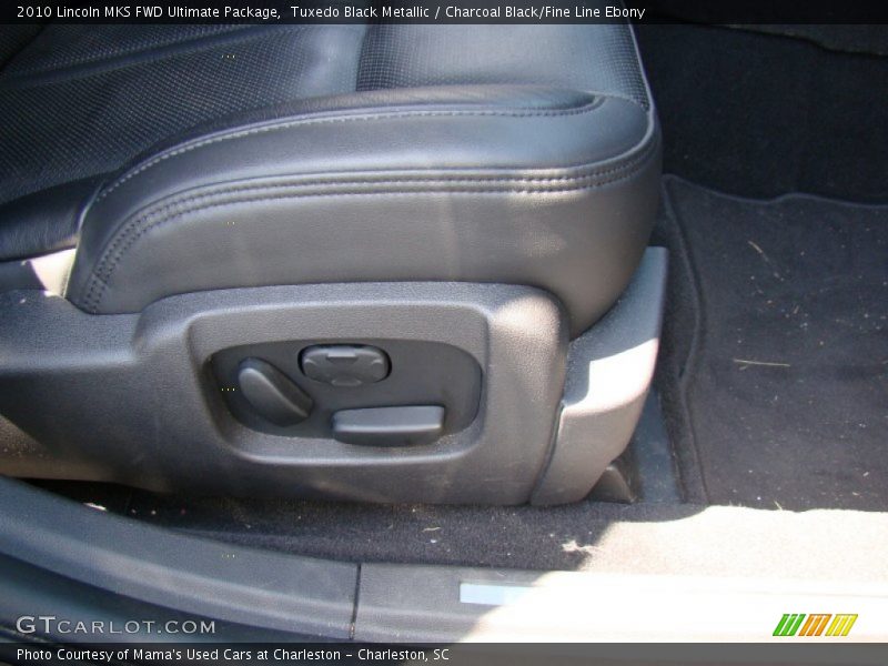 Tuxedo Black Metallic / Charcoal Black/Fine Line Ebony 2010 Lincoln MKS FWD Ultimate Package