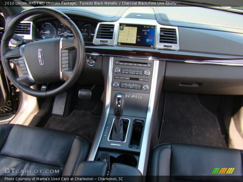 Tuxedo Black Metallic / Charcoal Black/Fine Line Ebony 2010 Lincoln MKS FWD Ultimate Package