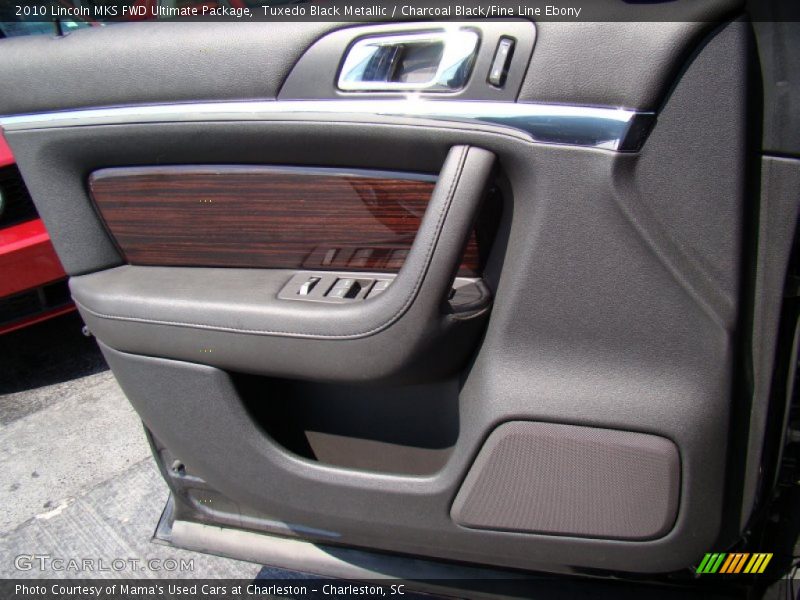 Tuxedo Black Metallic / Charcoal Black/Fine Line Ebony 2010 Lincoln MKS FWD Ultimate Package